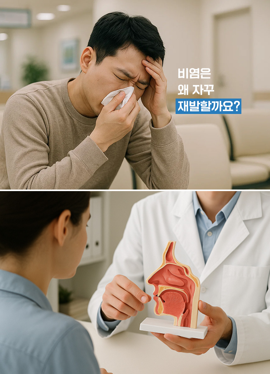비염은 왜 자꾸 재발할까요?