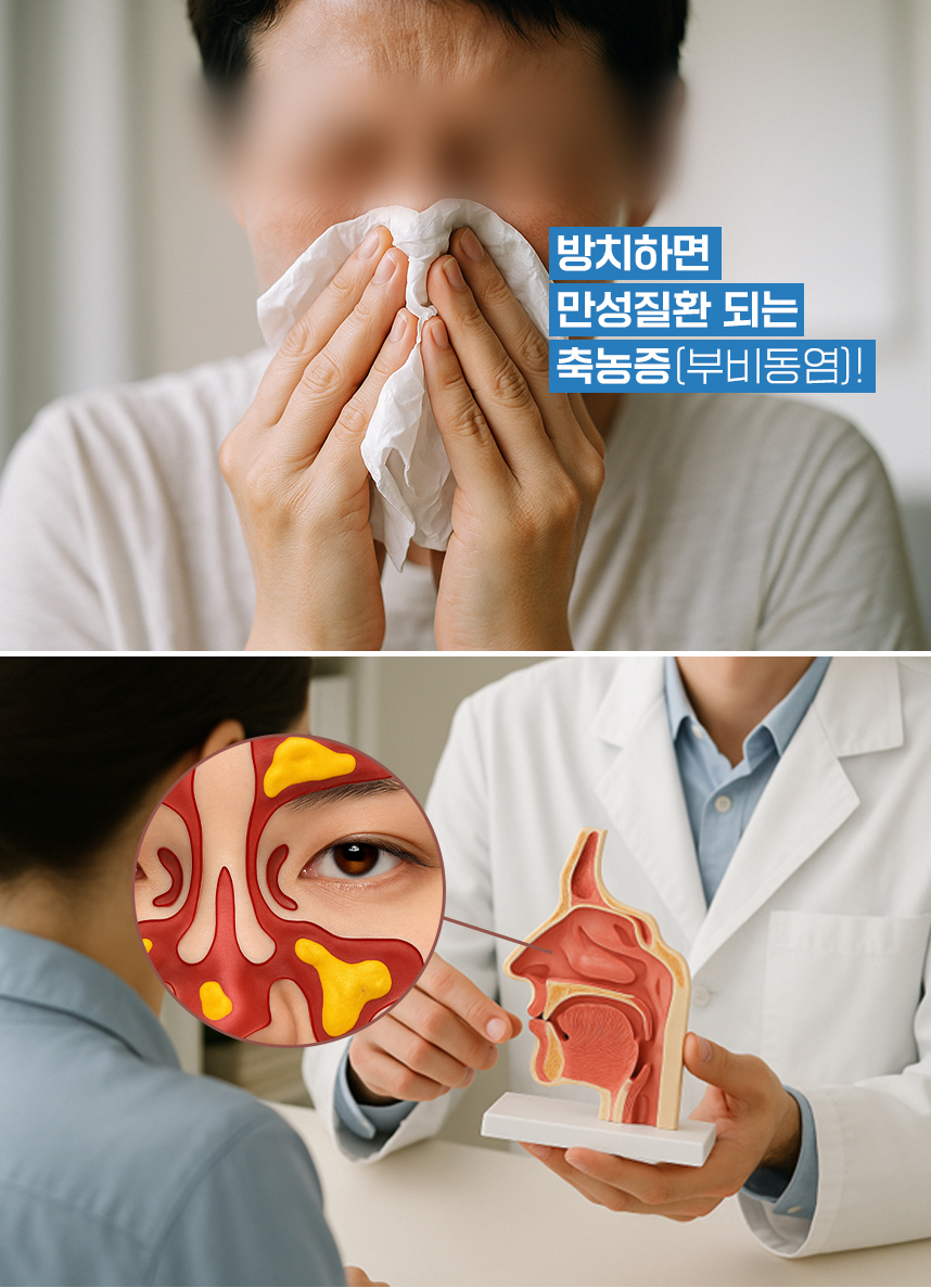 축농증(부비동염)은 왜 자꾸 재발할까요?