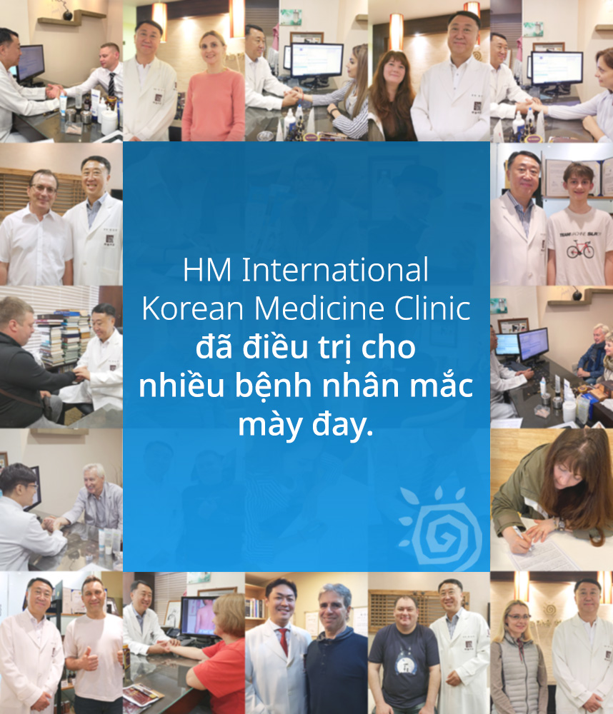 HM International Korean Medicine Clinic đã điều trị cho nhiều bệnh nhân mắc Mày đay.