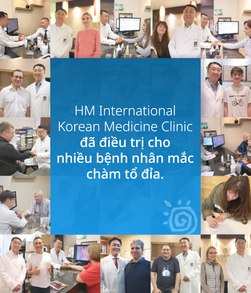 HM International Korean Medicine Clinic đã điều trị cho nhiều bệnh nhân mắc Chàm tổ đỉa.